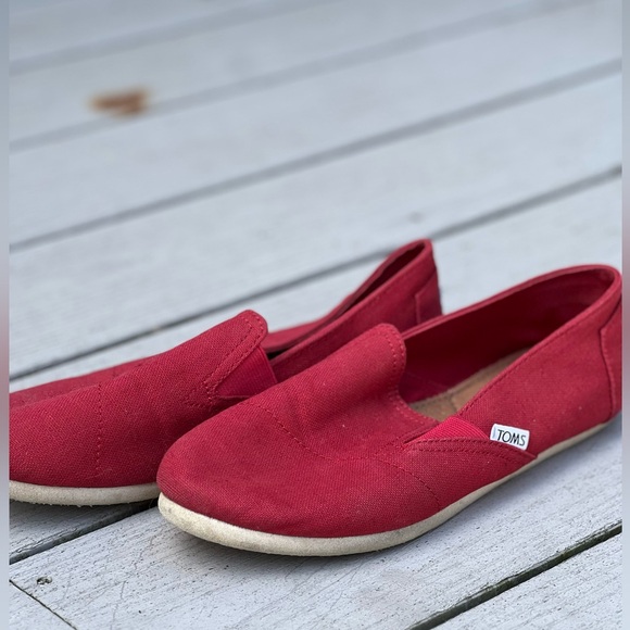 Classic Red Toms size 8.5 - Picture 8 of 11